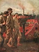 Constantin Meunier Return from the Mine china oil painting artist